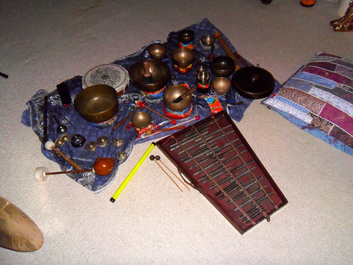 INSTRUMENTEN OP PRACHTIGE SARI