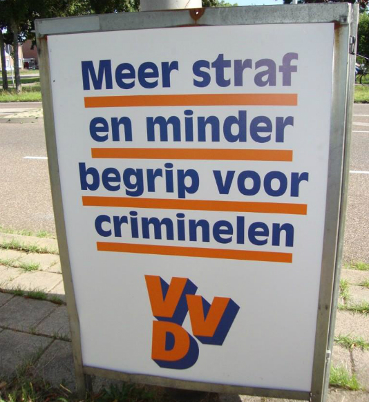 met haar louche praktijken VVD is zelf crimineel