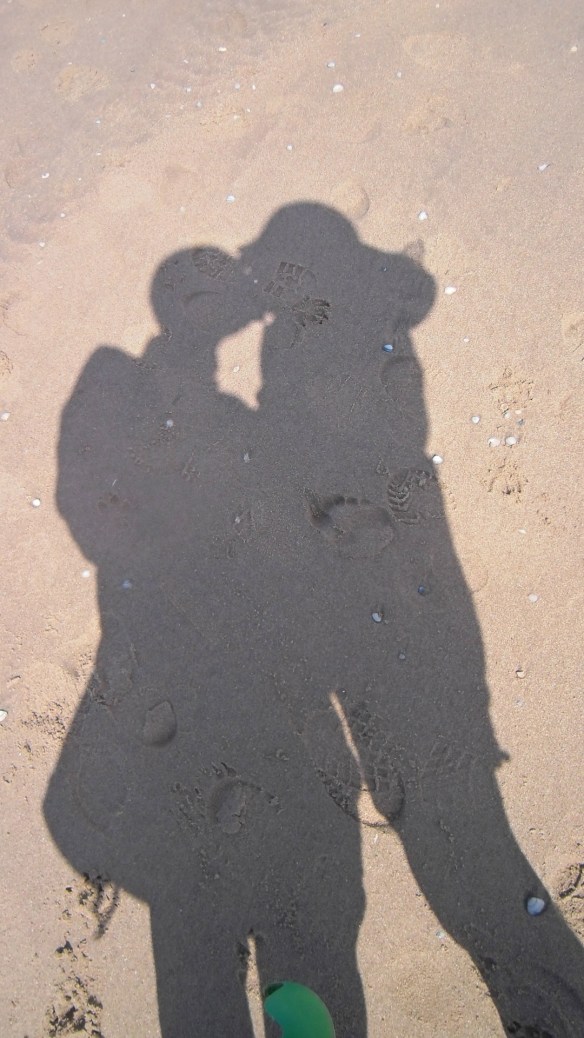 schaduw van liefdespaar