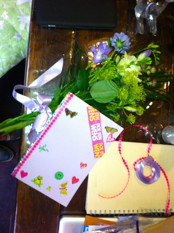 boeketje geurende bloemen