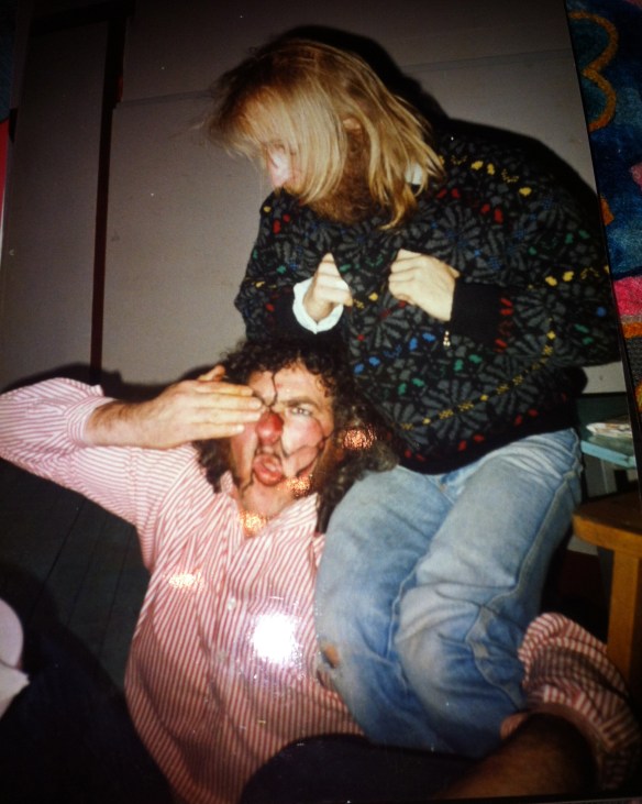 Kapitein Eenoog met papegaai