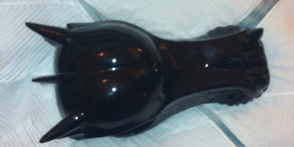 DRAAK, schedel, obsidiaan, kristal, Emed