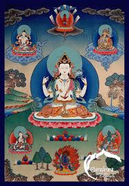 Avalokiteshvara . De Boeddhistische bodhisattva van 'Great Compassion'.
