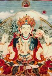 Avalokiteshvara . De Boeddhistische bodhisattva van 'Great Compassion'.