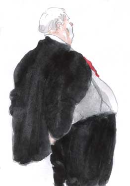  bildecolleté , DIKKE RIJKE VENT KRABT AAN KONT