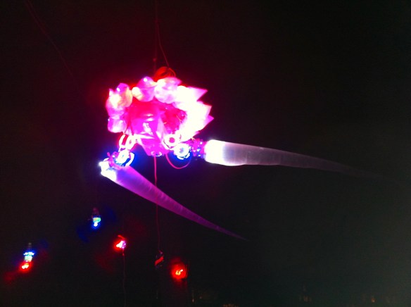 Water Colors, Shih Chieh Huang, Canonicalization of the Seductive Mind, Amsterdam Light Festival