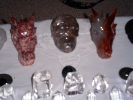 Kristallen schedelmeditatie, veld van transformatie, mannelijke en vrouwelijk in evenwicht brengen