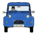 fel gekleurde auto, gele auto, plaatje van aurootje