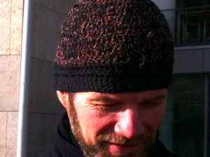 knappe man met baard