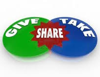 NEMEN EN GEVEN, TEGELTJESWIJSHEID, NEME IS MINSTENS ZO BELANGRIJK ALS GEVEN, GIVE AND TAKE