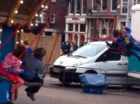 FESTIVAL NIEUWMARKT AMSTERDAM 2014, zweefmolen, ouderwetse zweefmolen