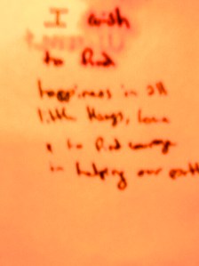 Wensboom, Oosterpark, Amsterdam, april 2014, happy with little things