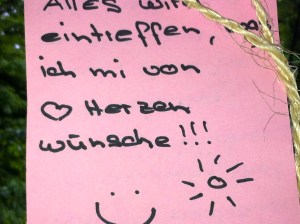 Alles wird eintreffen,Wensboom, Oosterpark, Amsterdam, april 2014