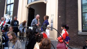 vrouw in kimono, Japan, traditioneel, kimono parade