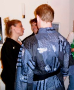 vrouw in kimono, Japan, traditioneel