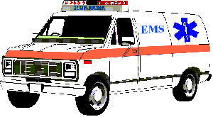 AMBULANCE, ONGEVALLEN, HULPDIENSTEN, plaatjes van een ambulance