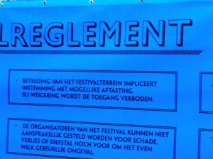 regelement gay pride Antwerpen