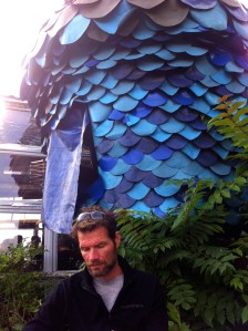 MAS, Museum aan de Stroom, Antwerpen, alternatief terrasje naast het MAS