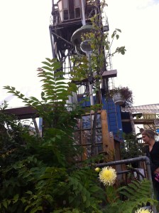 MAS, Museum aan de Stroom, Antwerpen, alternatief terrasje naast het MAS