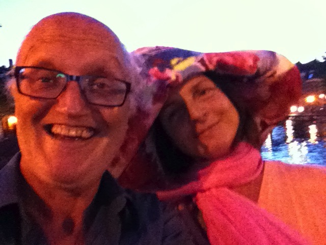 lachende man en vrouw, Rik van Boeckel