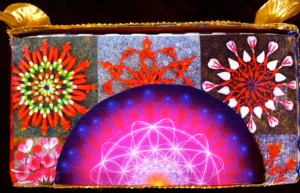 wensdoos, geometrische patronen