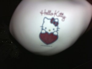 wensdoos, ballon, Hello Kitty
