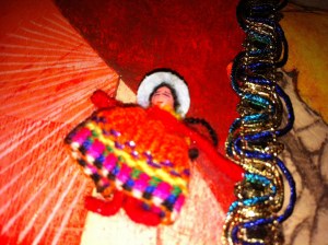 peruaans vrouwtje, wensdoos