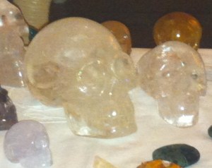 KRISTALLEN SCHEDELS, DRAKENSCHEDELS, KRISTAL, RAVENSCHEDELS, veld van kristallen schedeltjes, lemurische zaadkristallen, heksenvingers, e;fenschedels. ETschedels