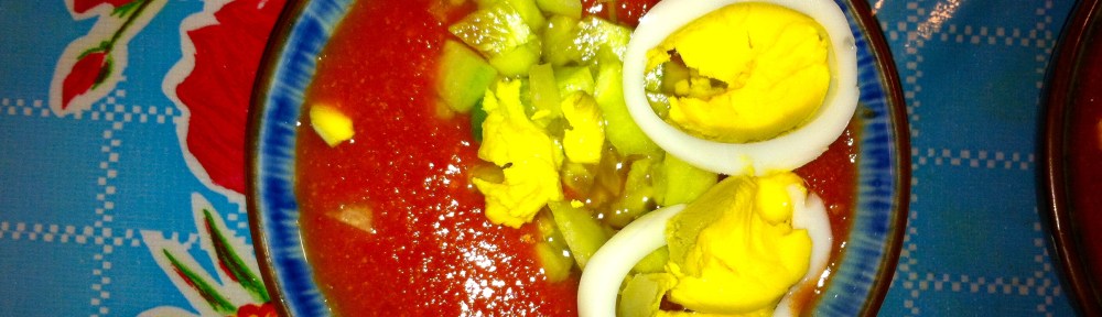 Gazpacho, koude soep,