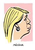 KARIKATUUR MAXIMA ,karikaturen, koningin