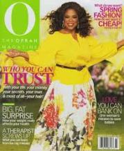 OPRAH WINFREY, O, magazine, tijdschrift, blad, cover van O, tijdschrift van Oprah