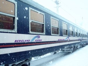 Bergland Expres, internationale treien, ski-treien
