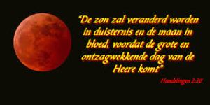 Volgens pastor John Hagee wel! bloedmaan, 2014,