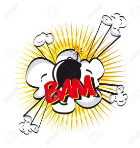 ontploffing, boem, explosie