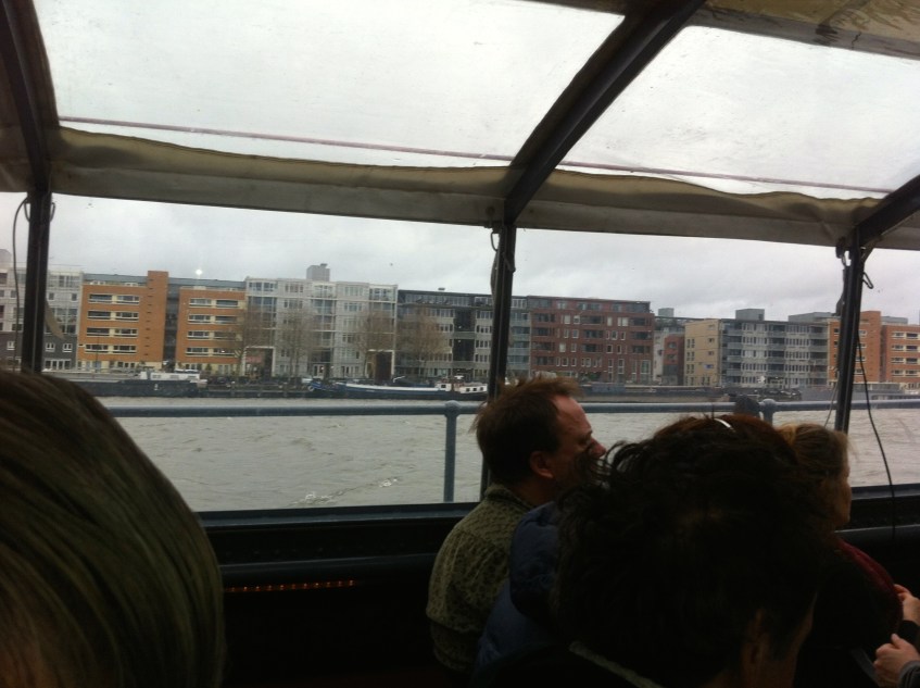 boottocht over het IJ, Speeddaten op het IJ, feestelijke boottocht, Architectuurtours Amsterdam