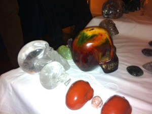 kristallen schedels,barnsteen