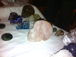 kristallen schedels, rozenkwarts