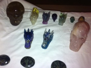 kristallen schedels, rozenkwarts