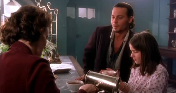 film Chocolat, Juliette Binoche,Johnny Depp, film magie der chocolade