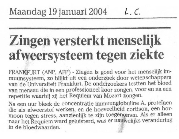 Koortje,koor, zingen, zingen maakt blij, muziek