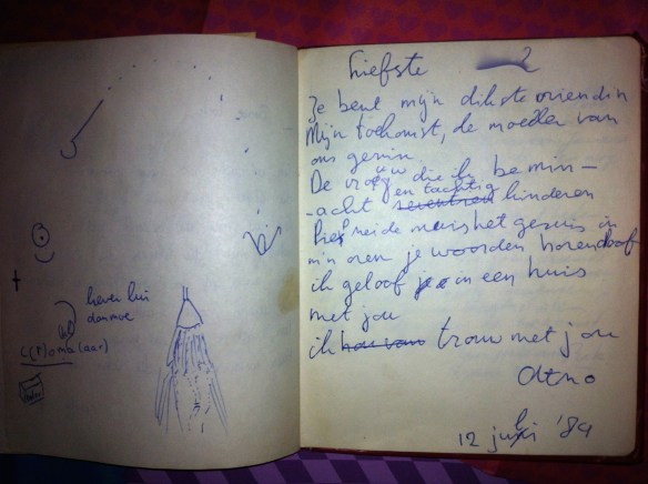 we zijn uiteindelijk nooit getrouwd.... poezie. poëziealbumversjes, poëziealbum, poëzieplaatjes, gedichtjes, in poëziealbum