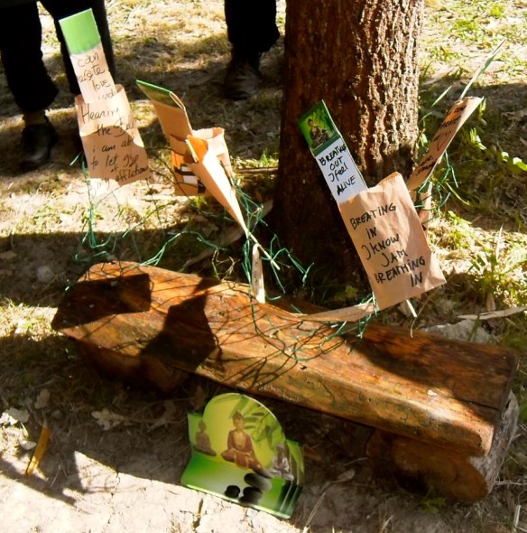 engaged artist, Boeddhist art, Boeddhistische kunst, Plumvillage, 2014, workshop