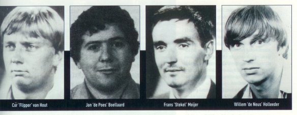 WILLEM HOLLEEDER, crimineel, college tour, karikatuur, Heineken ontvoering