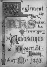 studentenvereniging Augustinus, Leiden, Rapenburg, studenten, feest, verenigingsleven