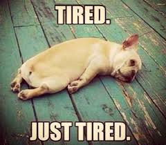 I'm so tired, ik ben zo moe, vermoeidheid, doodmoe, gapen, slapen, uitgeput