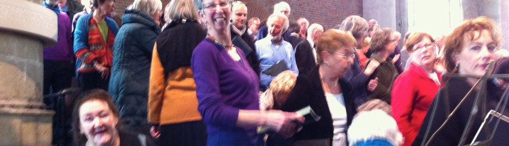 OPTREDEN EX ANIMO, PIETERSKERK, matthäus passion, generale repetitie