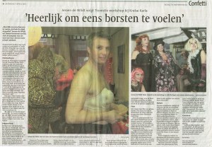 TRAVESTIE, MAN VERKLEED ALS VROUW, GEBOREN IN VERKEERD LICHAAM, transseksueel, man in vrouwenkleren