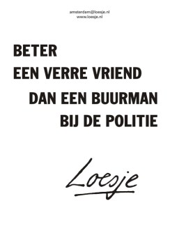 LOESJE, BUREN