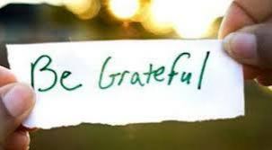 BE GRATEFUL, DANKBAAR, THANKS