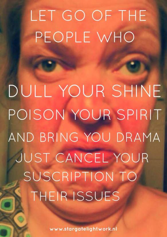 stop me zeurkousen, dull your shine, poison you spirit, sop with people, 